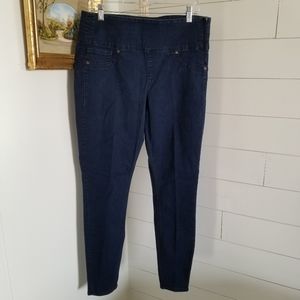 Spanx Alexia high rise dark wash jean size XL
